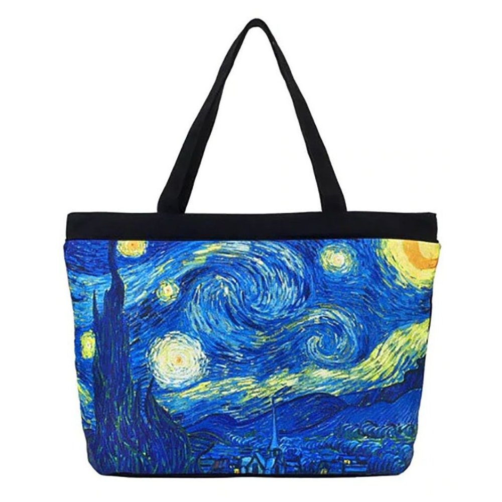 Van Gogh Starry Night Shoulder Tote